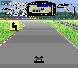 Image in-game du jeu F1 ROC - Race of Champions sur Nintendo Super NES
