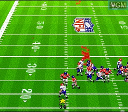 Image in-game du jeu Madden NFL '94 sur Nintendo Super NES