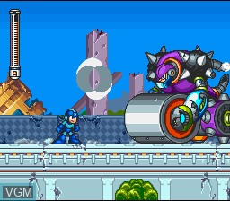 Image in-game du jeu Mega Man 7 sur Nintendo Super NES