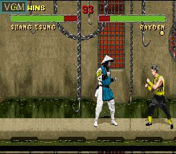 Image in-game du jeu Mortal Kombat II sur Nintendo Super NES