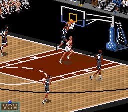 Image in-game du jeu NBA Live 96 sur Nintendo Super NES