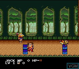 Image in-game du jeu Super Ninja Boy sur Nintendo Super NES