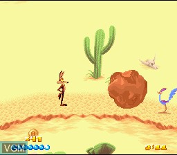 Image in-game du jeu Wile E Coyotes Revenge sur Nintendo Super NES