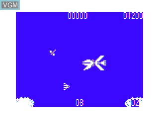 Image in-game du jeu PacPacBird sur Bandai Super Vision 8000