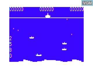 Image in-game du jeu Submarine sur Bandai Super Vision 8000