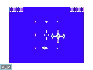Image in-game du jeu Space Fire sur Bandai Super Vision 8000
