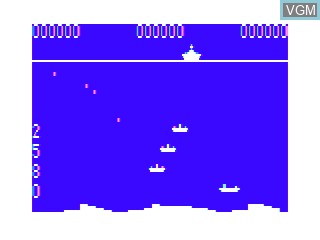 Image in-game du jeu Submarine sur Bandai Super Vision 8000