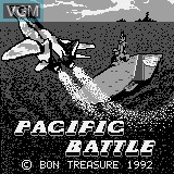 Image de l'ecran titre du jeu Pacific Battle sur Watara Supervision