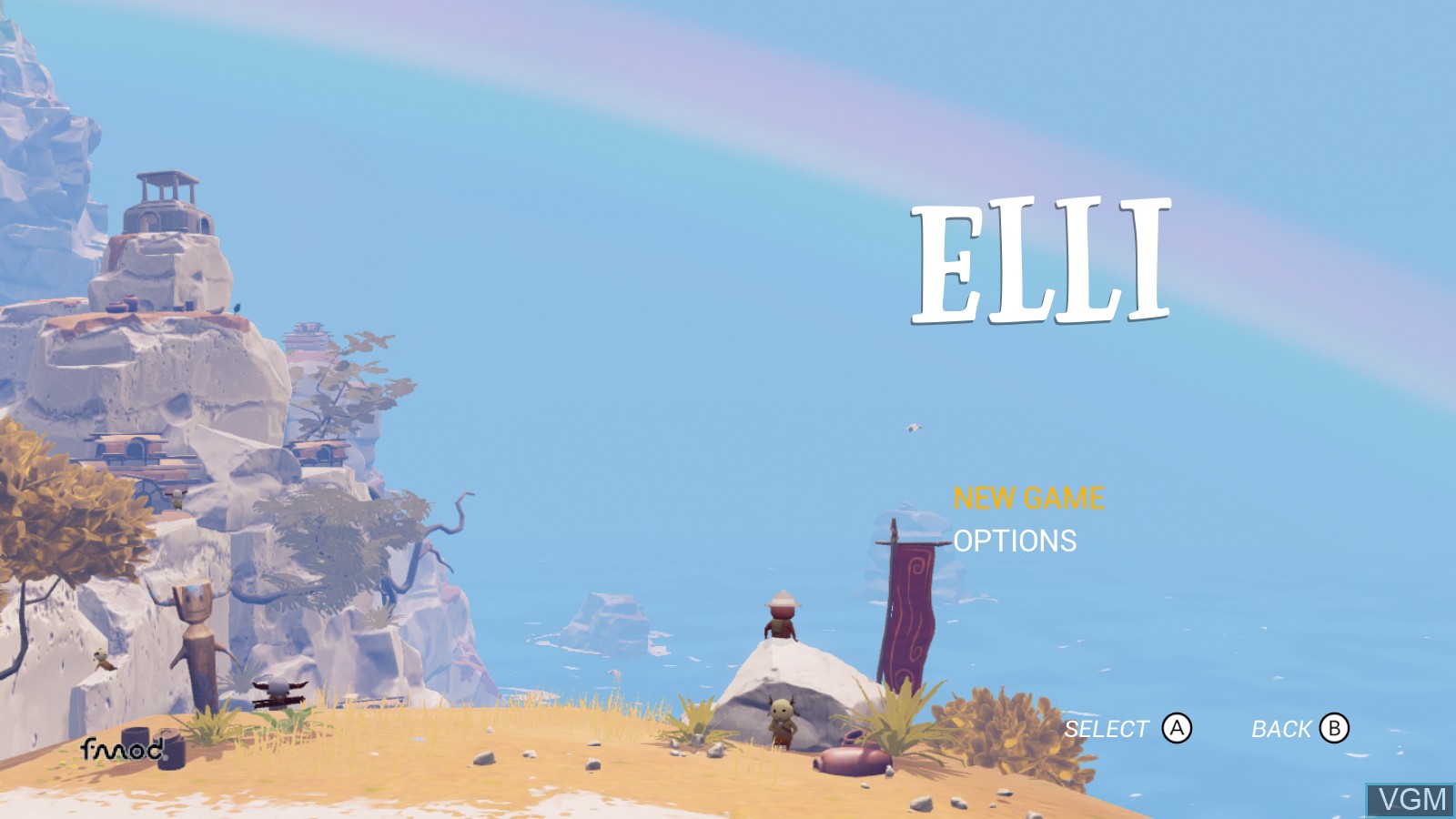 Image de l'ecran titre du jeu Elli sur Switch