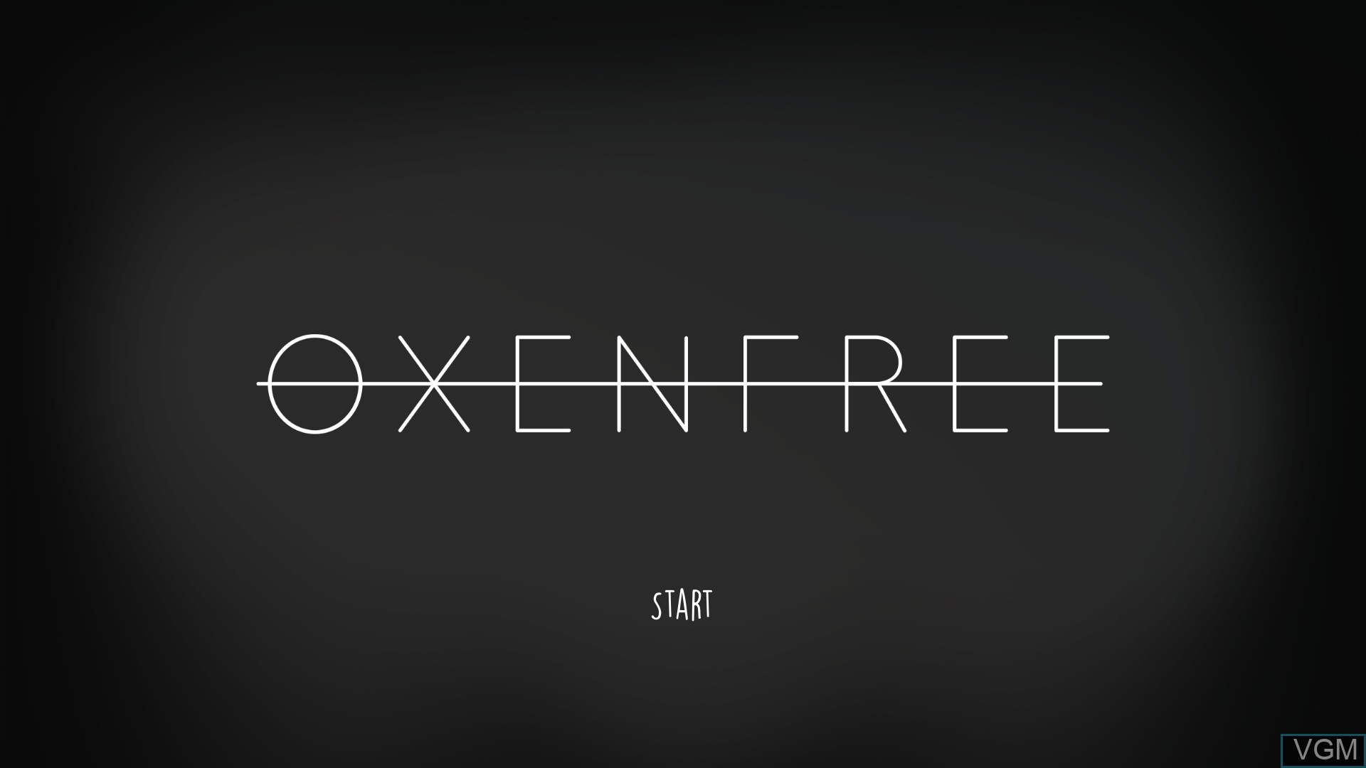Image de l'ecran titre du jeu Oxenfree sur Switch