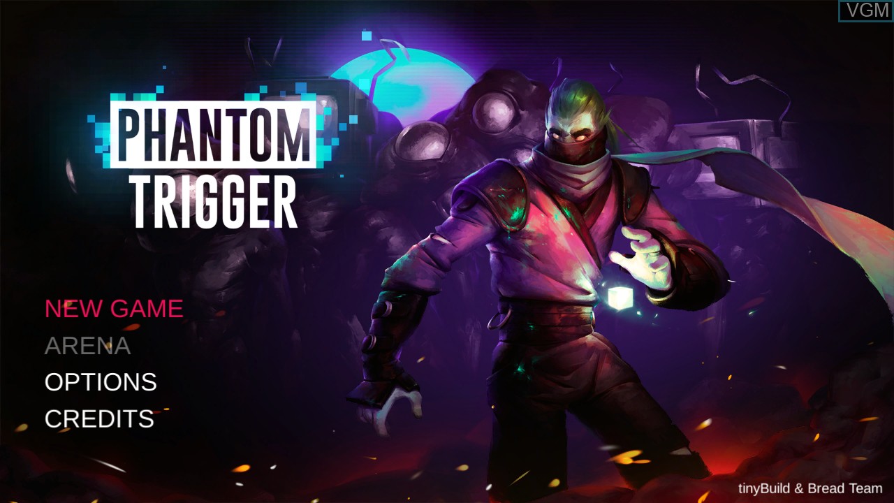 Image de l'ecran titre du jeu Phantom Trigger sur Switch
