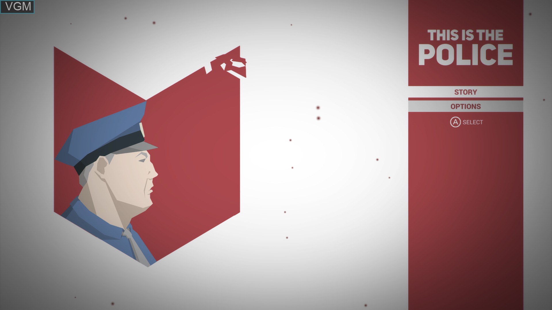 Image de l'ecran titre du jeu This Is the Police sur Switch