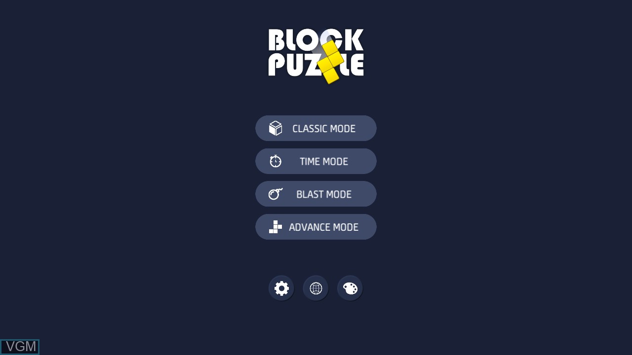Image de l'ecran titre du jeu Block Puzzle sur Switch