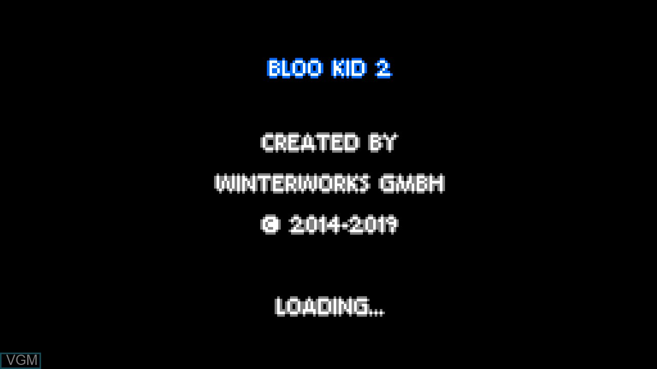 Image de l'ecran titre du jeu Bloo Kid 2 sur Switch