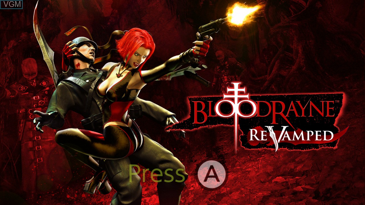 Image de l'ecran titre du jeu BloodRayne ReVamped sur Switch