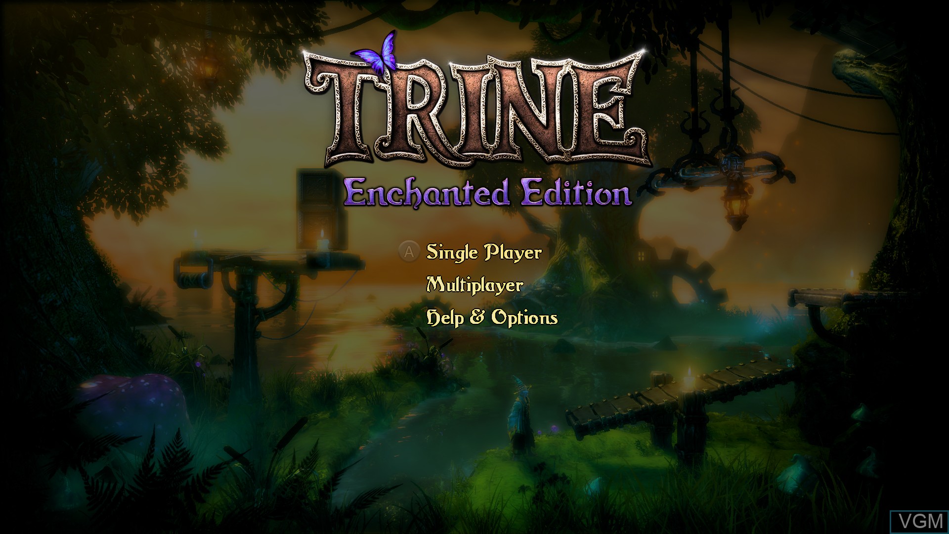 Image du menu du jeu Trine Enchanted sur Switch