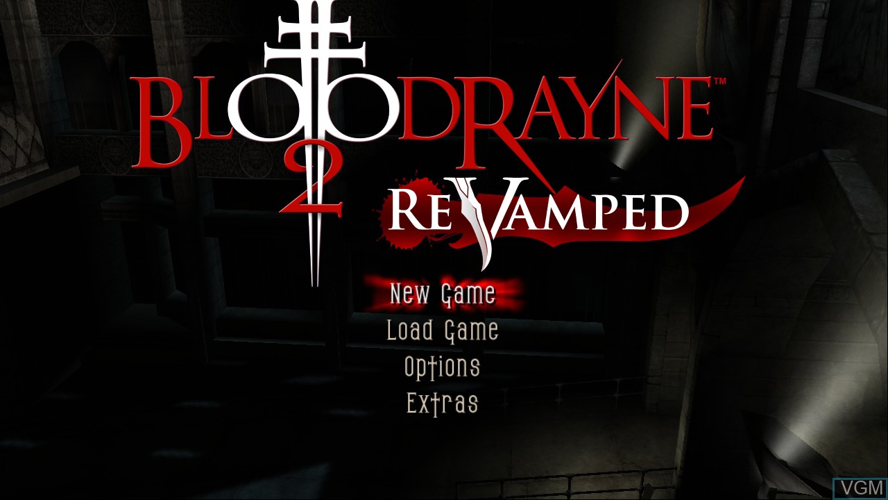 Image du menu du jeu BloodRayne 2 ReVamped sur Switch