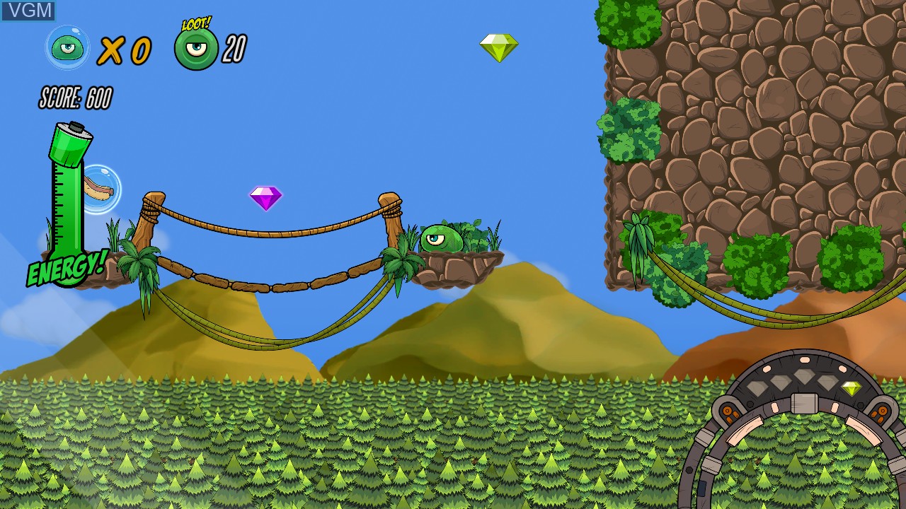 Image in-game du jeu Blob Quest sur Switch