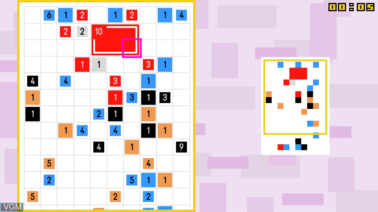Image in-game du jeu Block-a-Pix Deluxe sur Switch