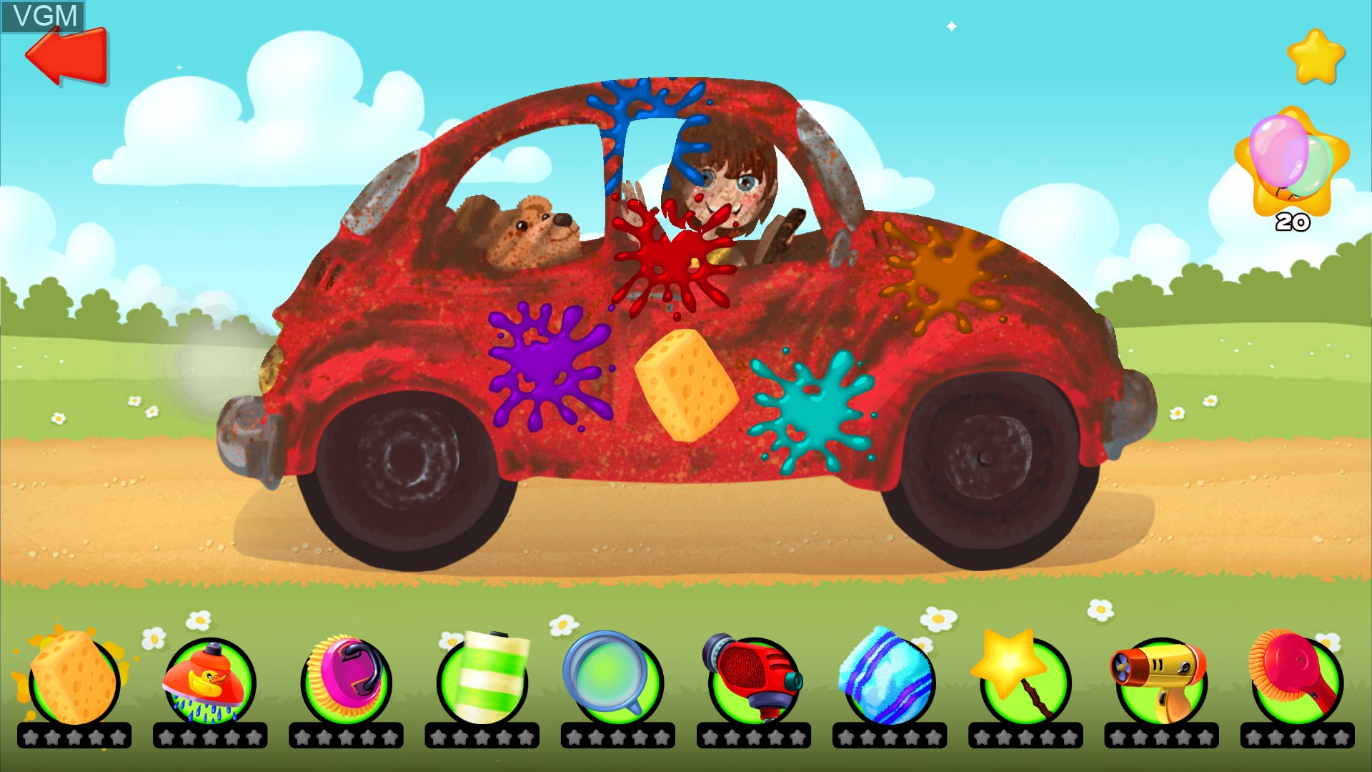 Car Wash - Cars and Trucks Garage Game for Toddlers & Kids