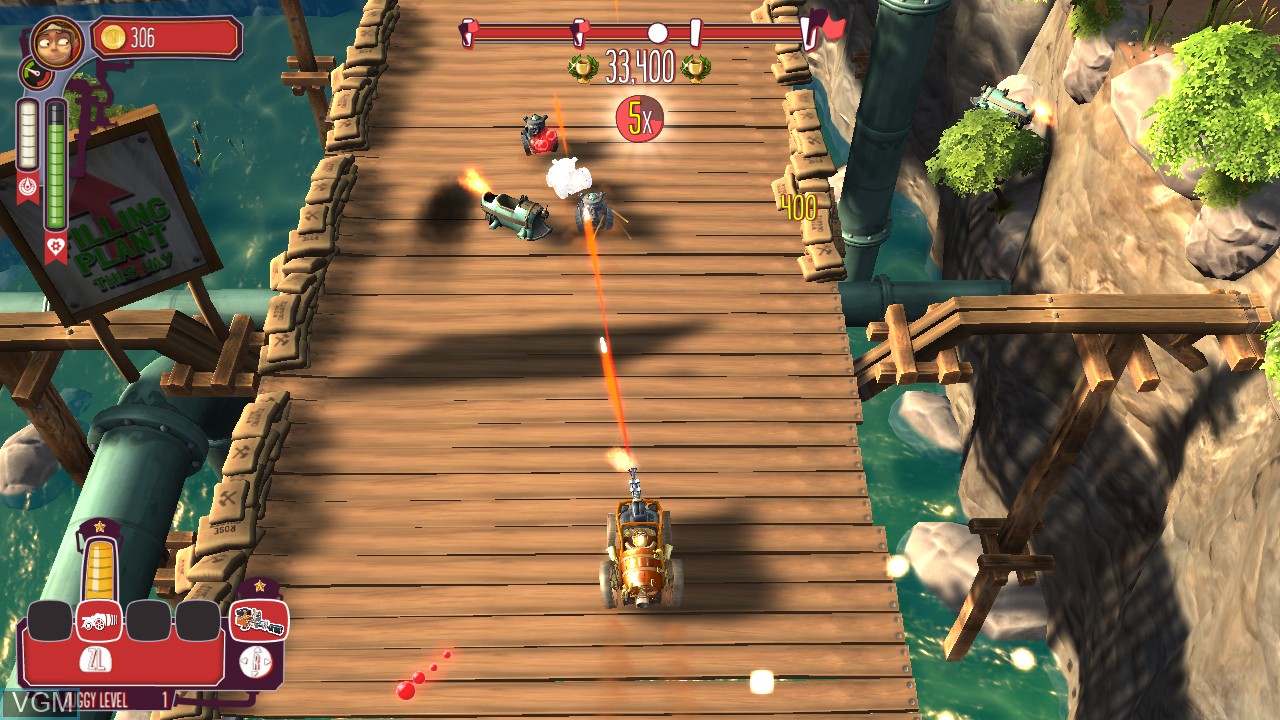Image in-game du jeu Pressure Overdrive sur Switch