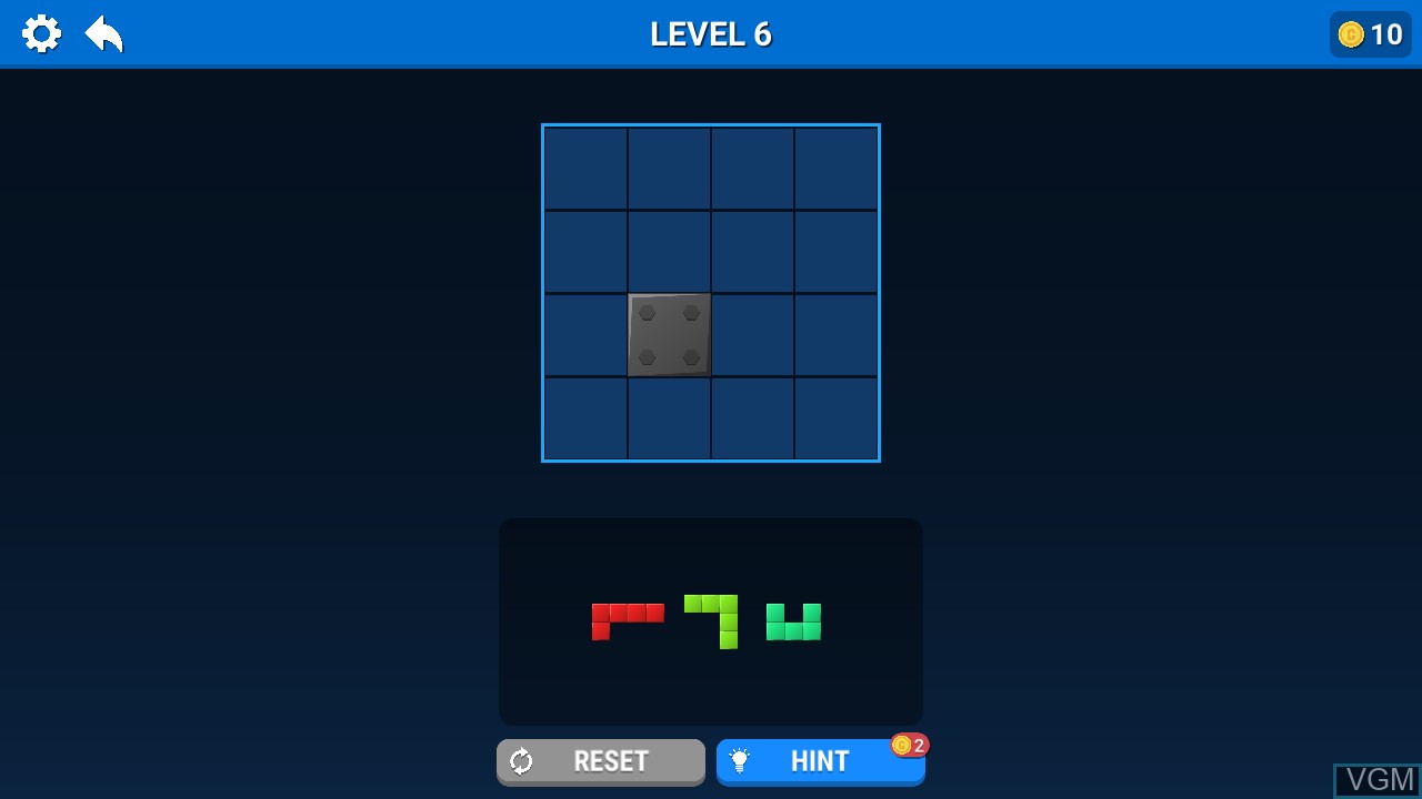 Image in-game du jeu Blocky Puzzle sur Switch
