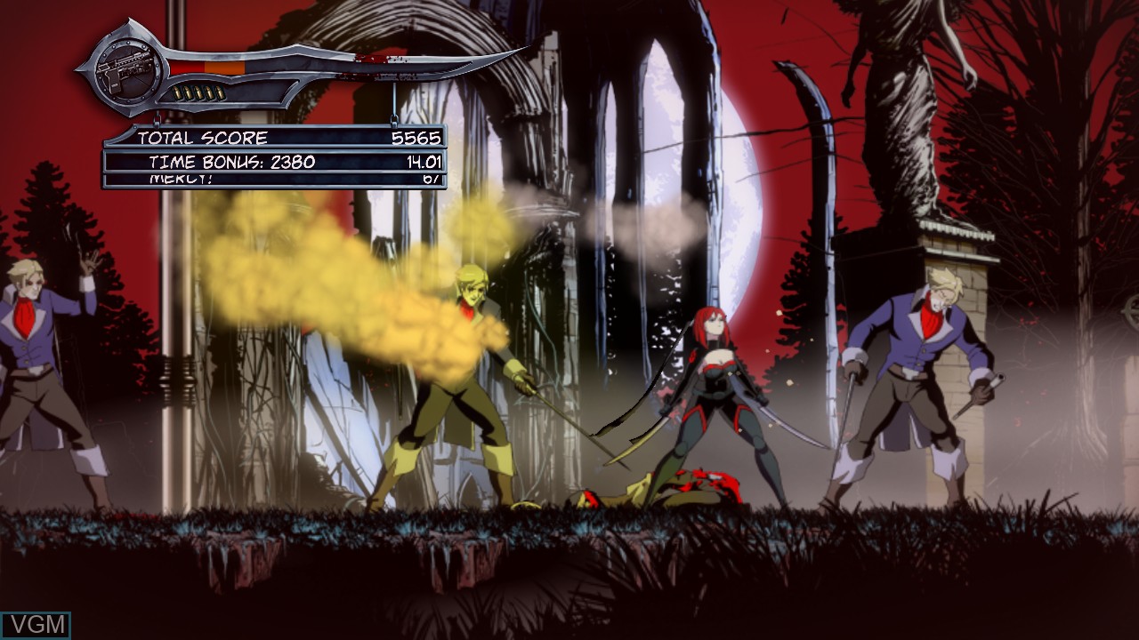 Image in-game du jeu BloodRayne Betrayal - Fresh Bites sur Switch