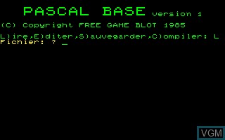 Pascal Base