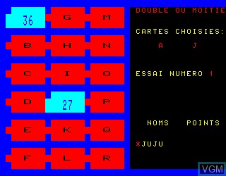 Image in-game du jeu Complements et Multiples sur Philips VG5000