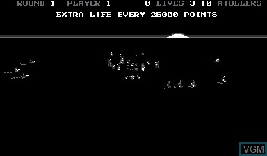 Image du menu du jeu Waterworld sur Nintendo Virtual Boy