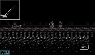 Image in-game du jeu Virtual Fishing sur Nintendo Virtual Boy