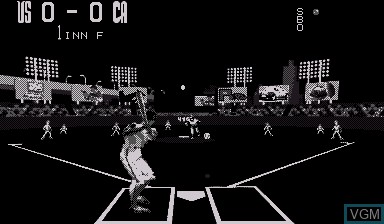 Image in-game du jeu Virtual League Baseball sur Nintendo Virtual Boy