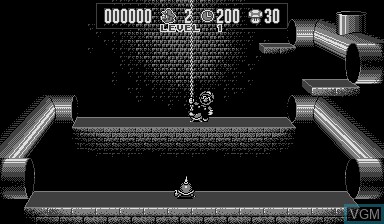 Image in-game du jeu Mario Clash sur Nintendo Virtual Boy