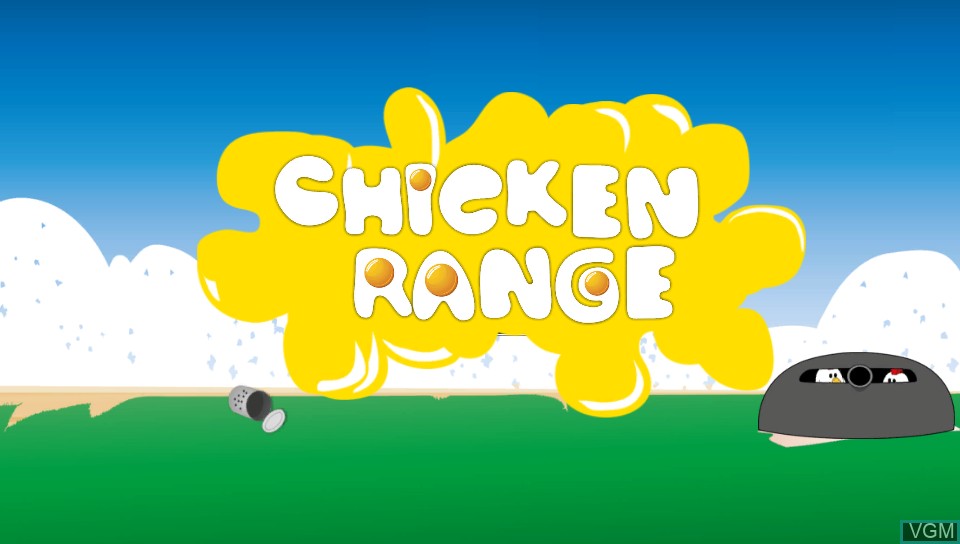 Image de l'ecran titre du jeu Chicken Range sur Sony PS Vita