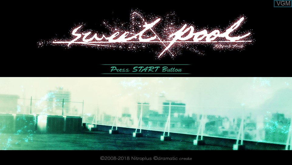 Image de l'ecran titre du jeu Sweet Pool sur Sony PS Vita