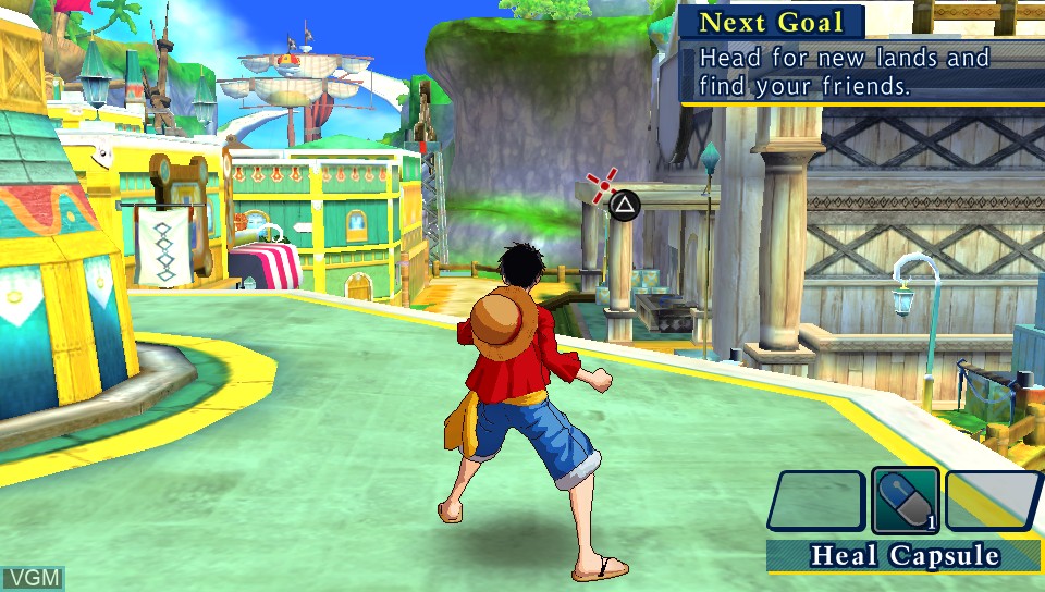 Image in-game du jeu One Piece - Unlimited World Red sur Sony PS Vita