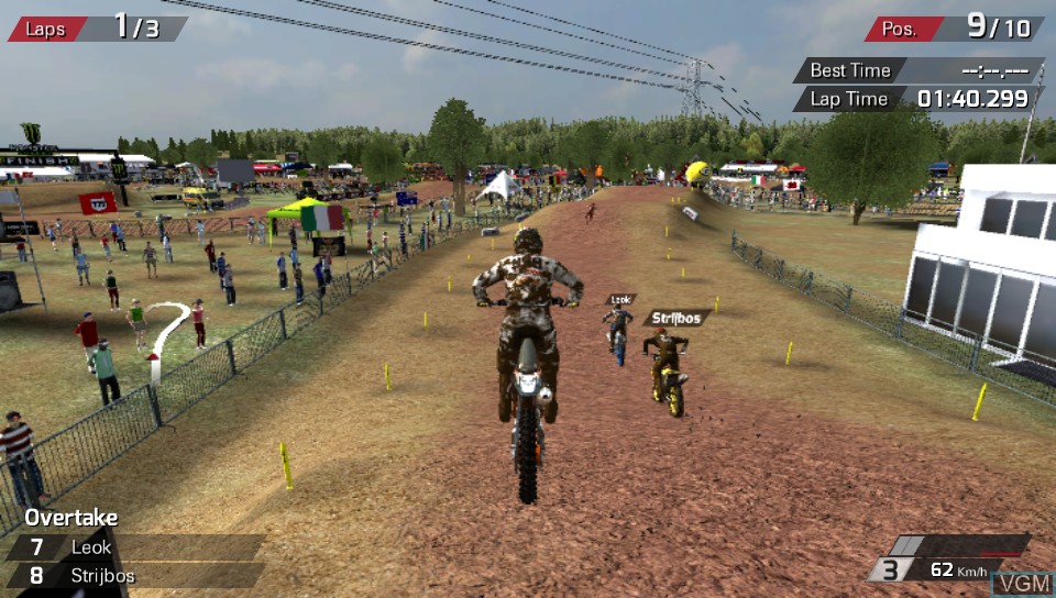 Image in-game du jeu MXGP - The Official Motocross Videogame sur Sony PS Vita