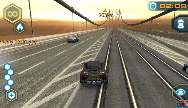 Image in-game du jeu Spy Hunter sur Sony PS Vita