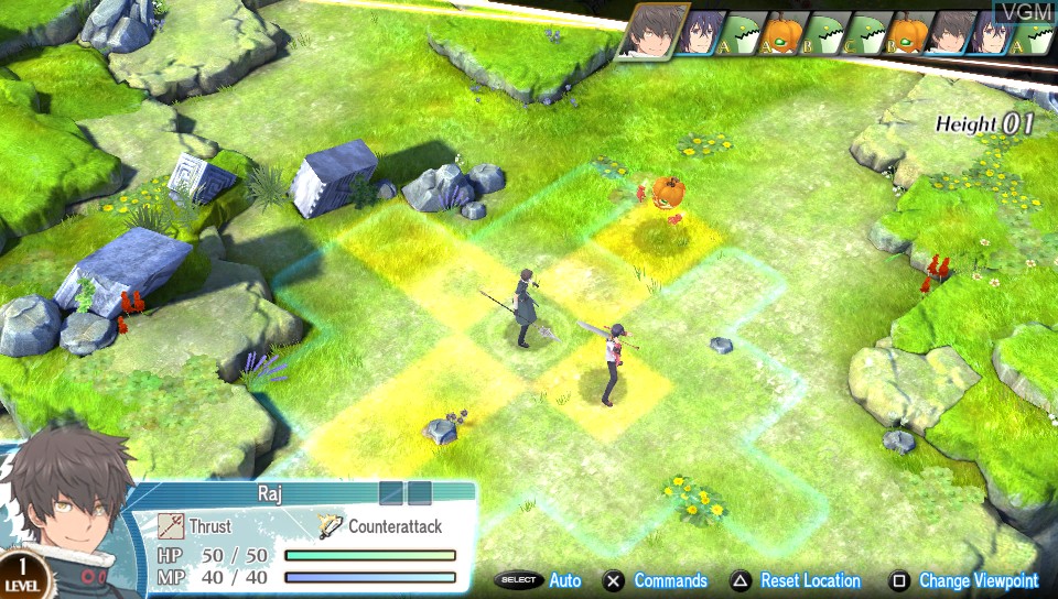 Image in-game du jeu Summon Night 6 - Lost Borders sur Sony PS Vita