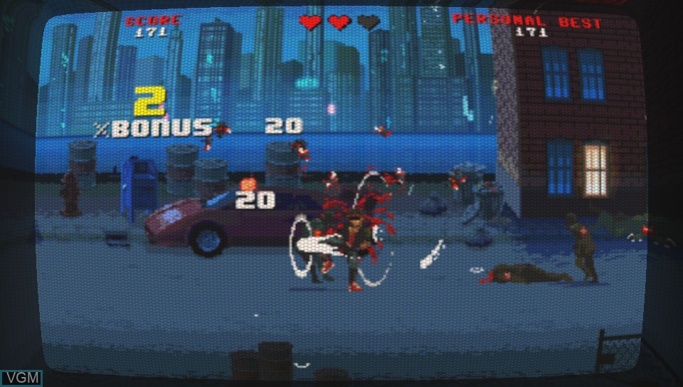 Image in-game du jeu Kung Fury - Street Rage sur Sony PS Vita