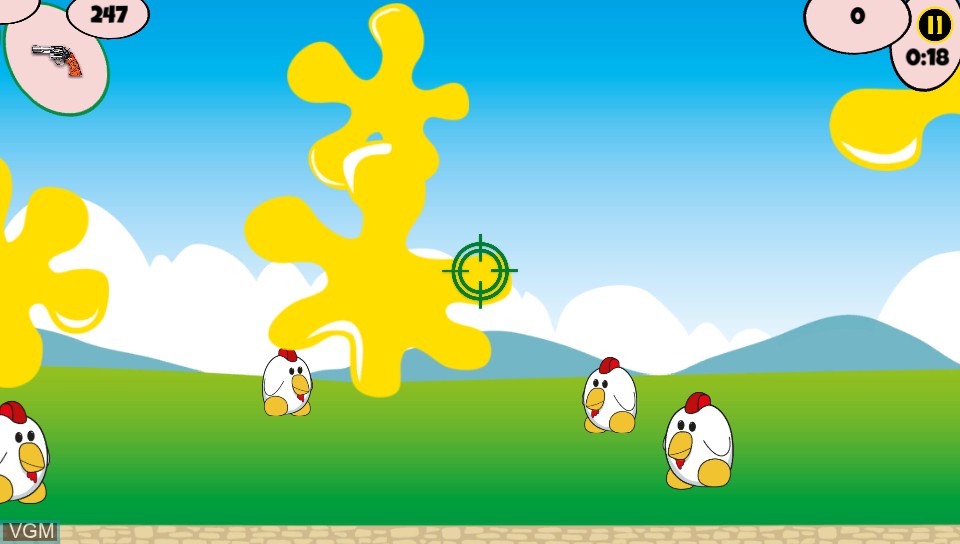 Image in-game du jeu Chicken Range sur Sony PS Vita