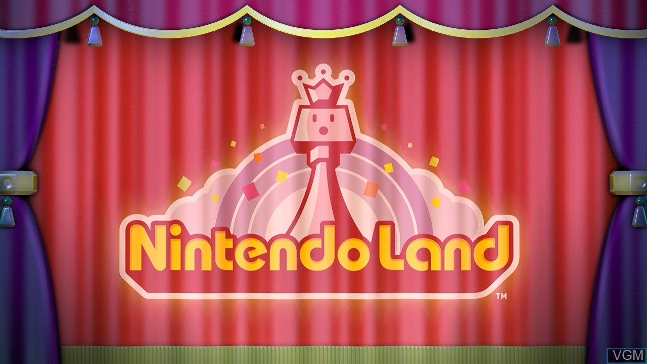 Image de l'ecran titre du jeu Nintendo Land sur Nintendo Wii U