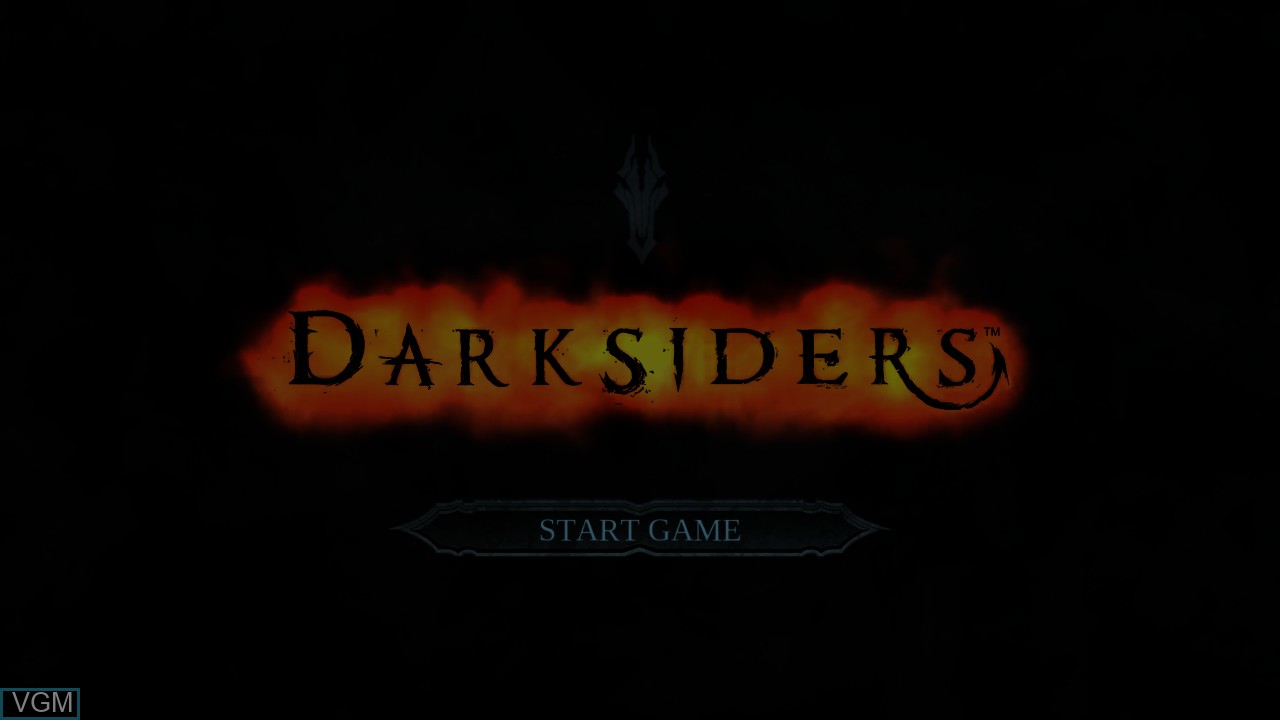 Image de l'ecran titre du jeu Darksiders - Warmastered Edition sur Nintendo Wii U