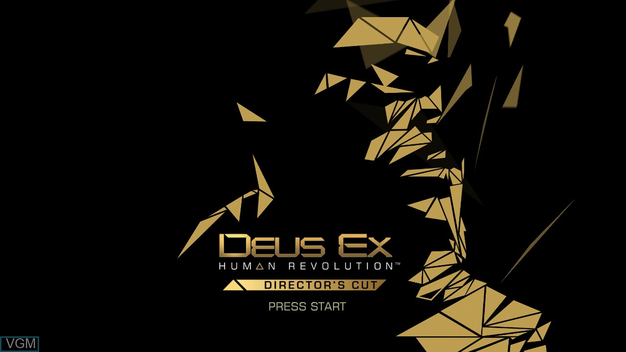 Image de l'ecran titre du jeu Deus Ex - Human Revolution - Director's Cut sur Nintendo Wii U