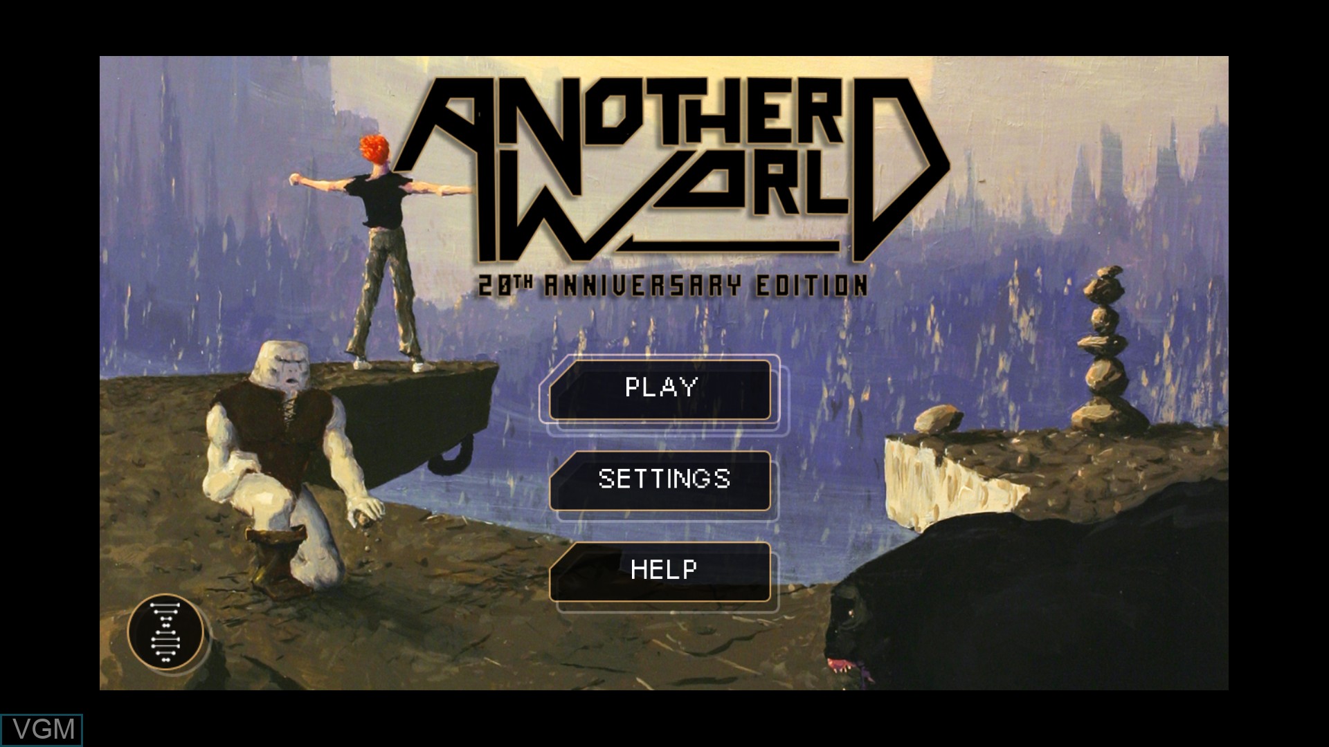 Image de l'ecran titre du jeu Another World - 20th Anniversary Edition sur Nintendo Wii U