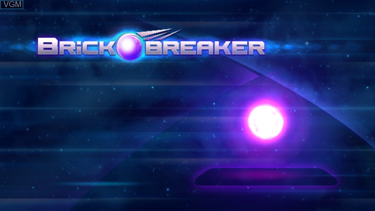 Image de l'ecran titre du jeu Brick Breaker sur Nintendo Wii U