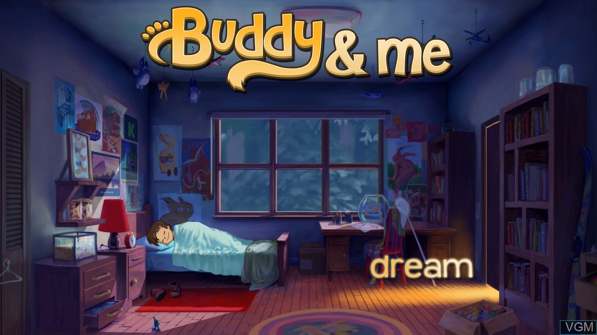 Image de l'ecran titre du jeu Buddy & Me - Dream Edition sur Nintendo Wii U