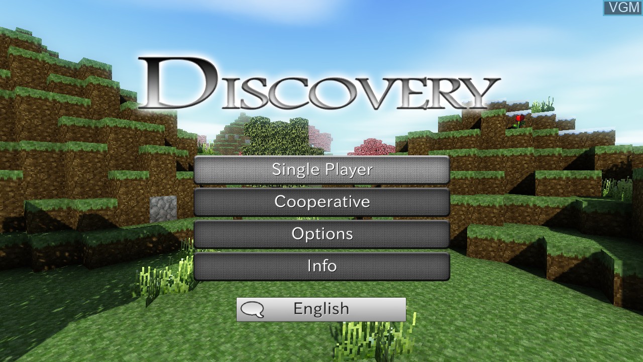 Image de l'ecran titre du jeu Discovery sur Nintendo Wii U