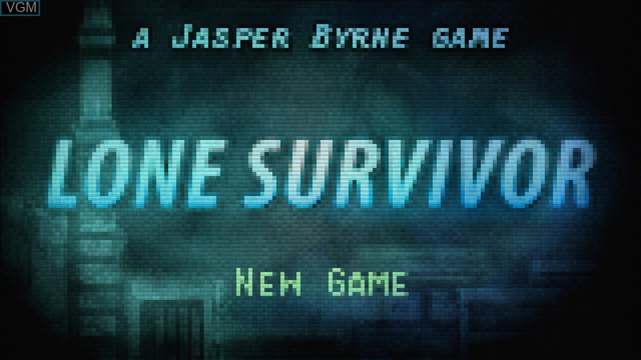 Image de l'ecran titre du jeu Lone Survivor - The Director's Cut sur Nintendo Wii U