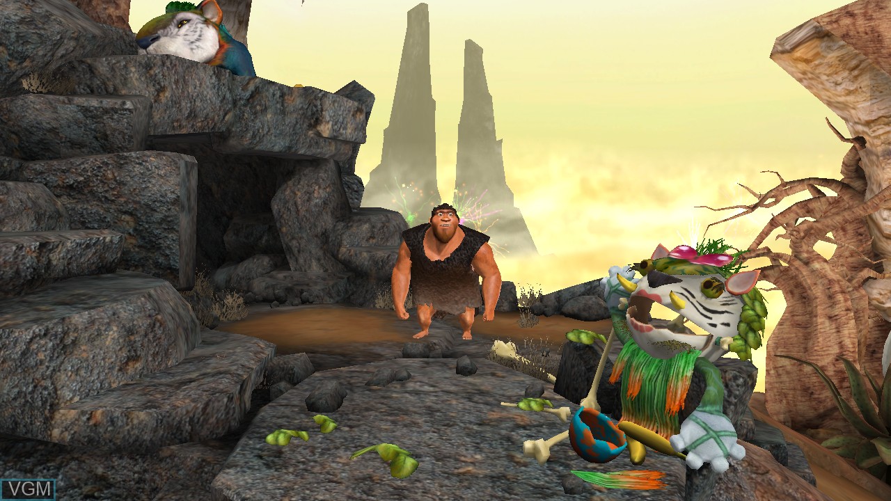 Image du menu du jeu Croods, The - Prehistoric Party! sur Nintendo Wii U